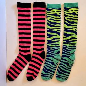 2pk tall socks